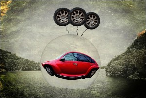 a flying car